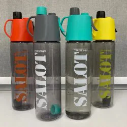 قمقمه اسپری دار همراه مسافرتی و ورزشی 600 میلی لیتری